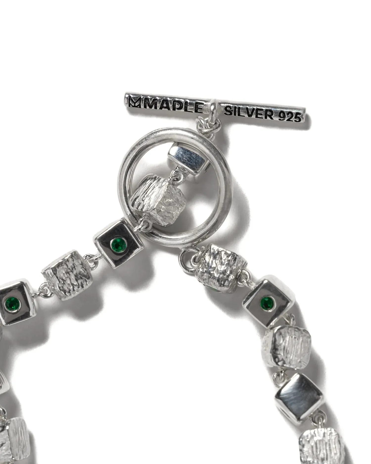 Maple Romi's Bracelet Silver 925/Emerald