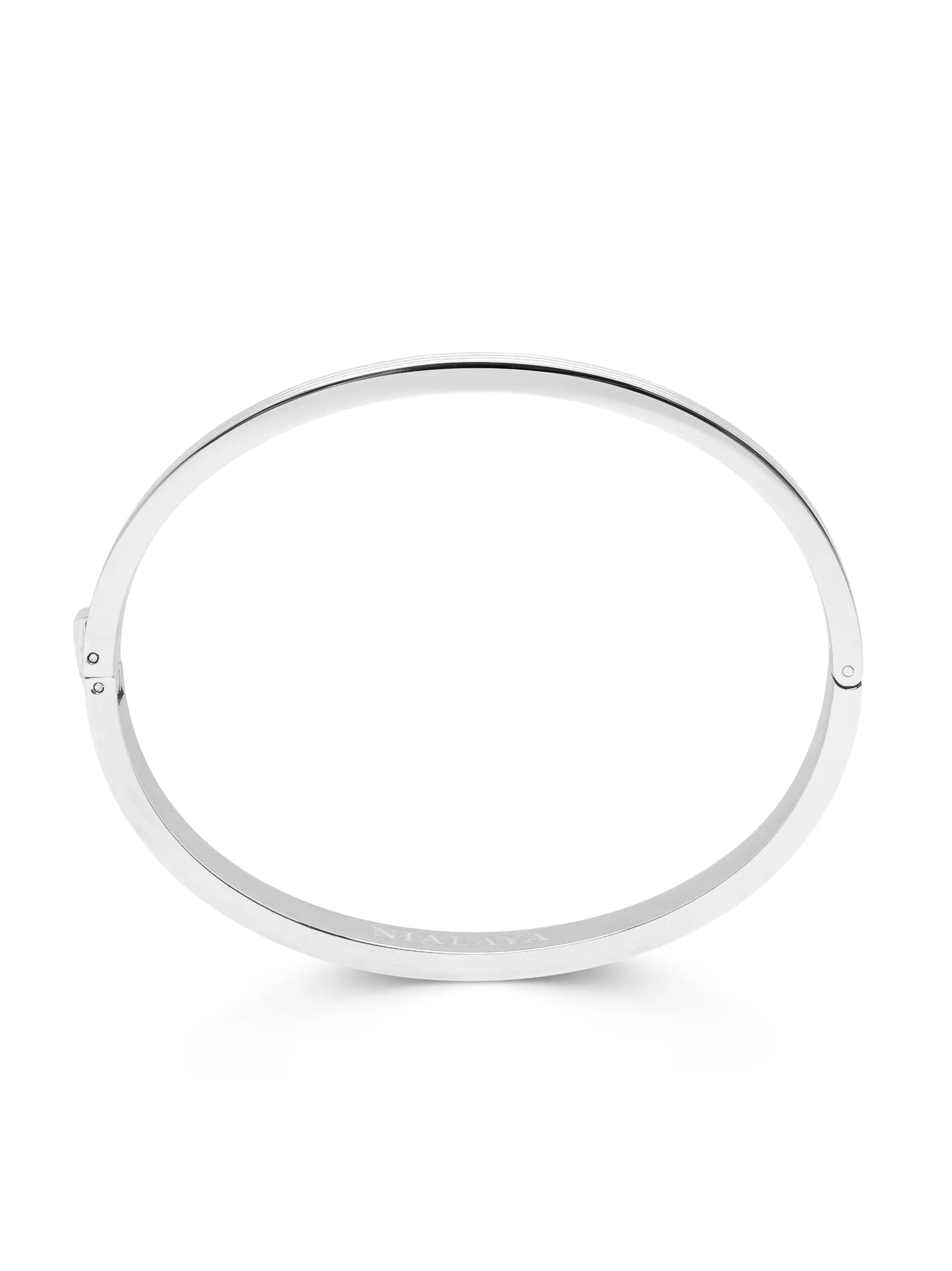 Men's Silver Gentleman Bangle