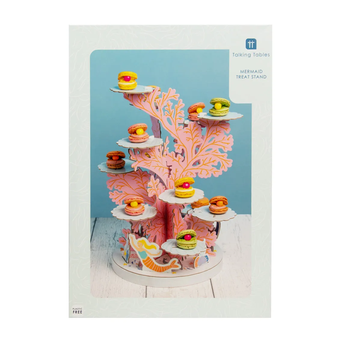 Mermaids and Coral Reef Cake Stand