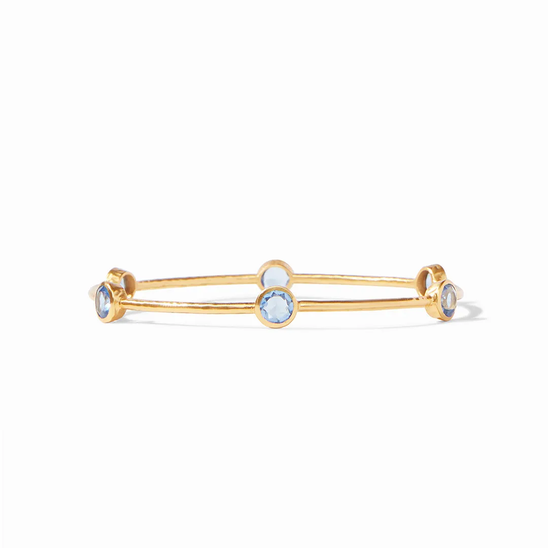 Milano Bangle Chalcedony Blue (Small)