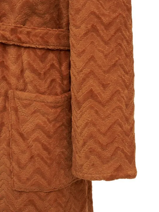 Missoni Home   Rex hooded cotton bathrobe 