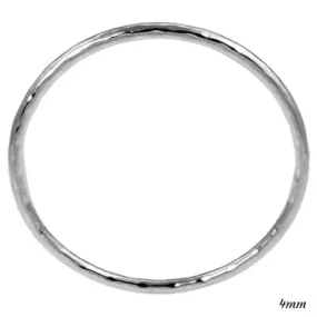 MM #372 M5-453 4MM HAMMERED BANGLE