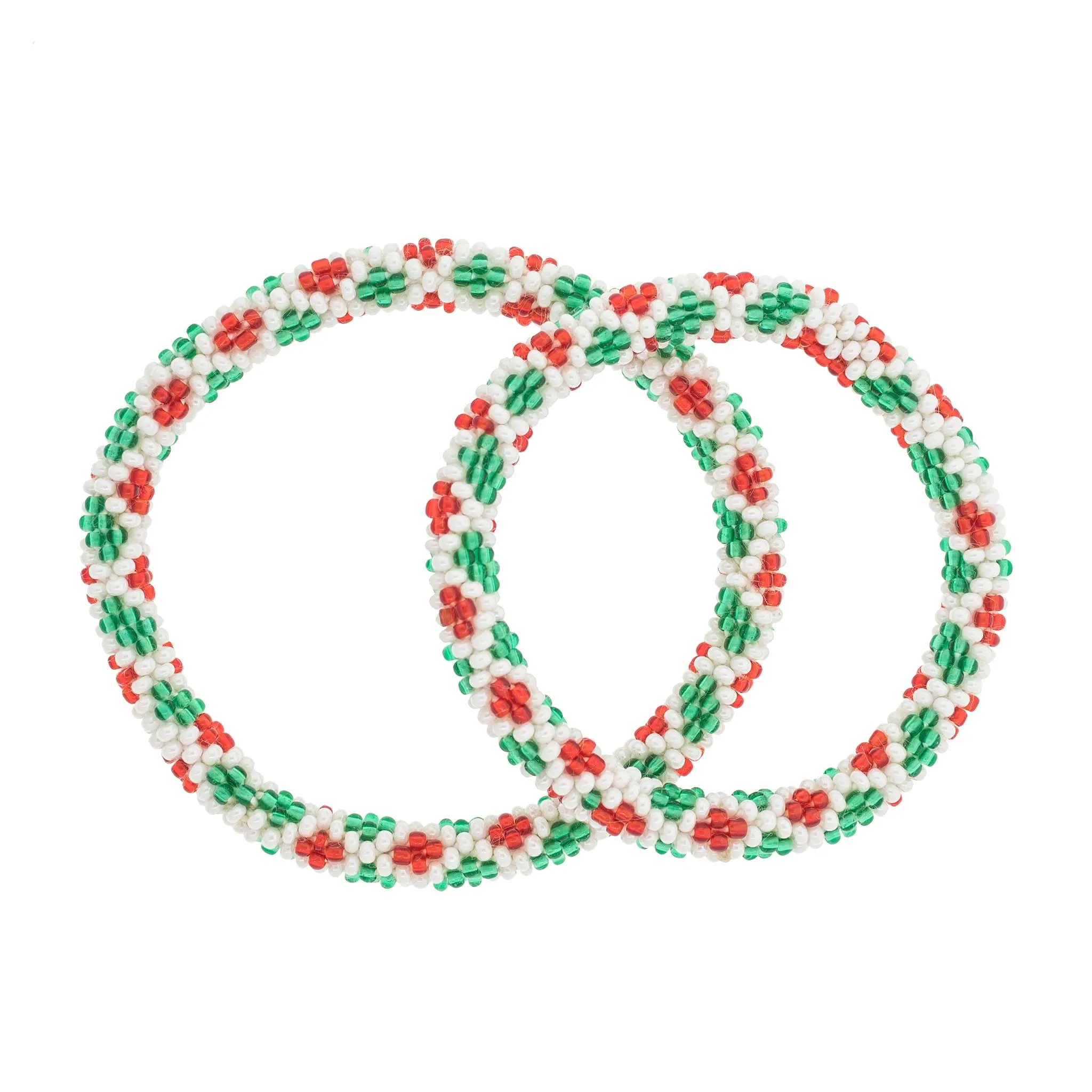 Mommy & Me Roll-On® Bracelets <br> Mistletoe