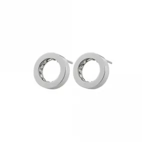 Monaco Studs Steel Earrings