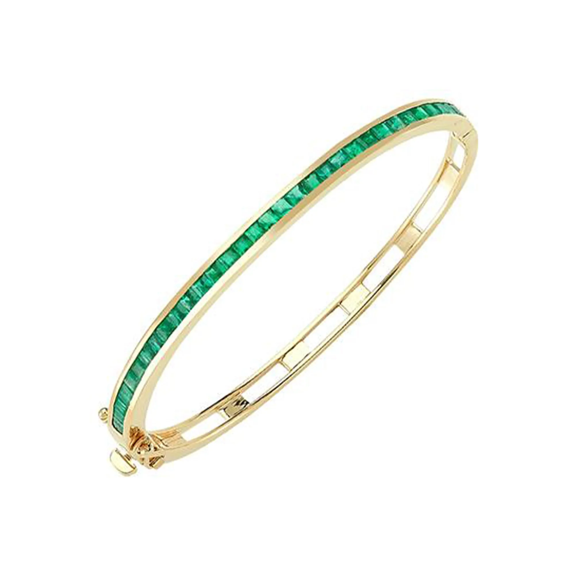 MONDRIAN GOLD EMERALD BRACELET