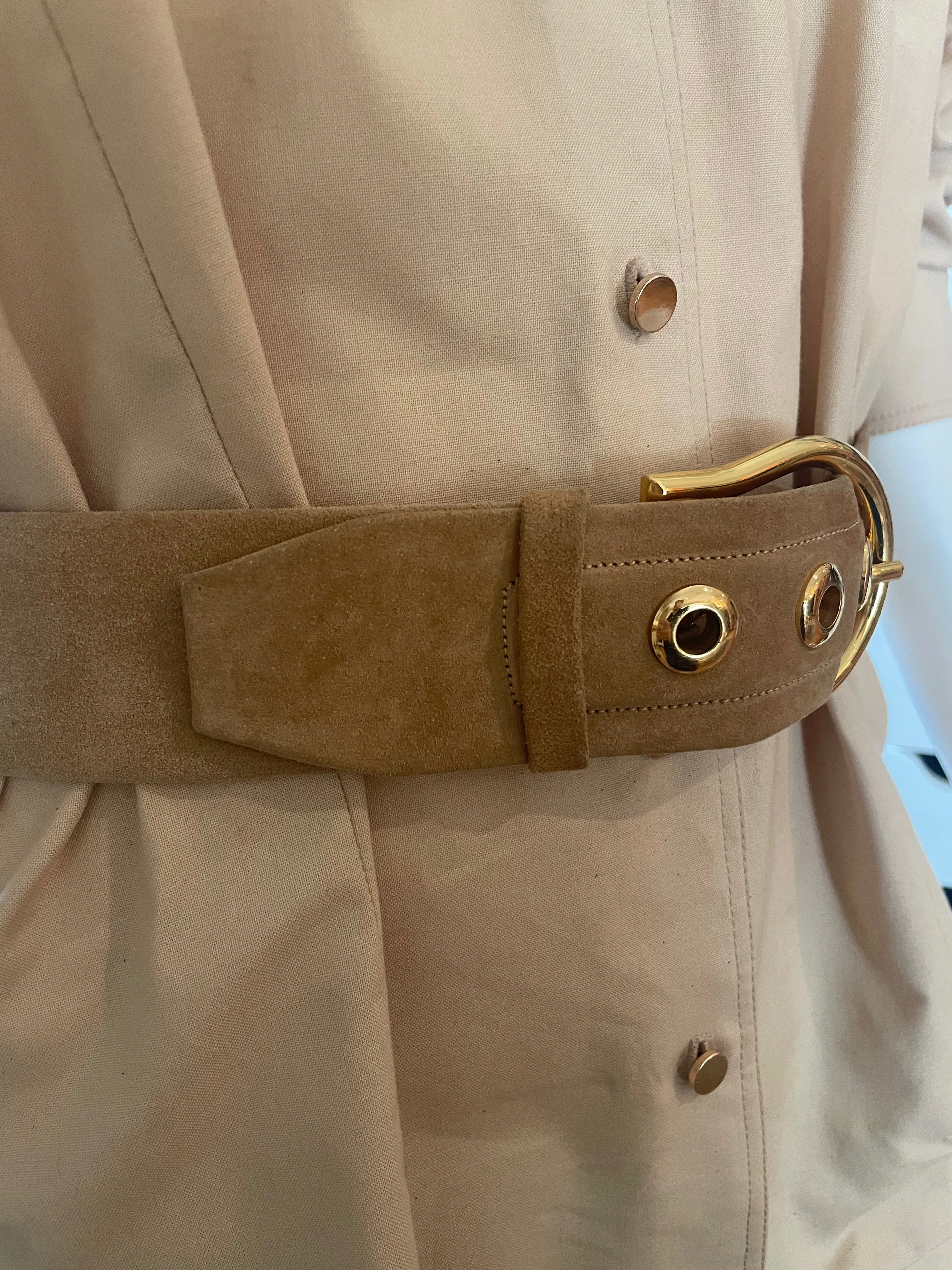 Morris Moskowitz Suede Belt