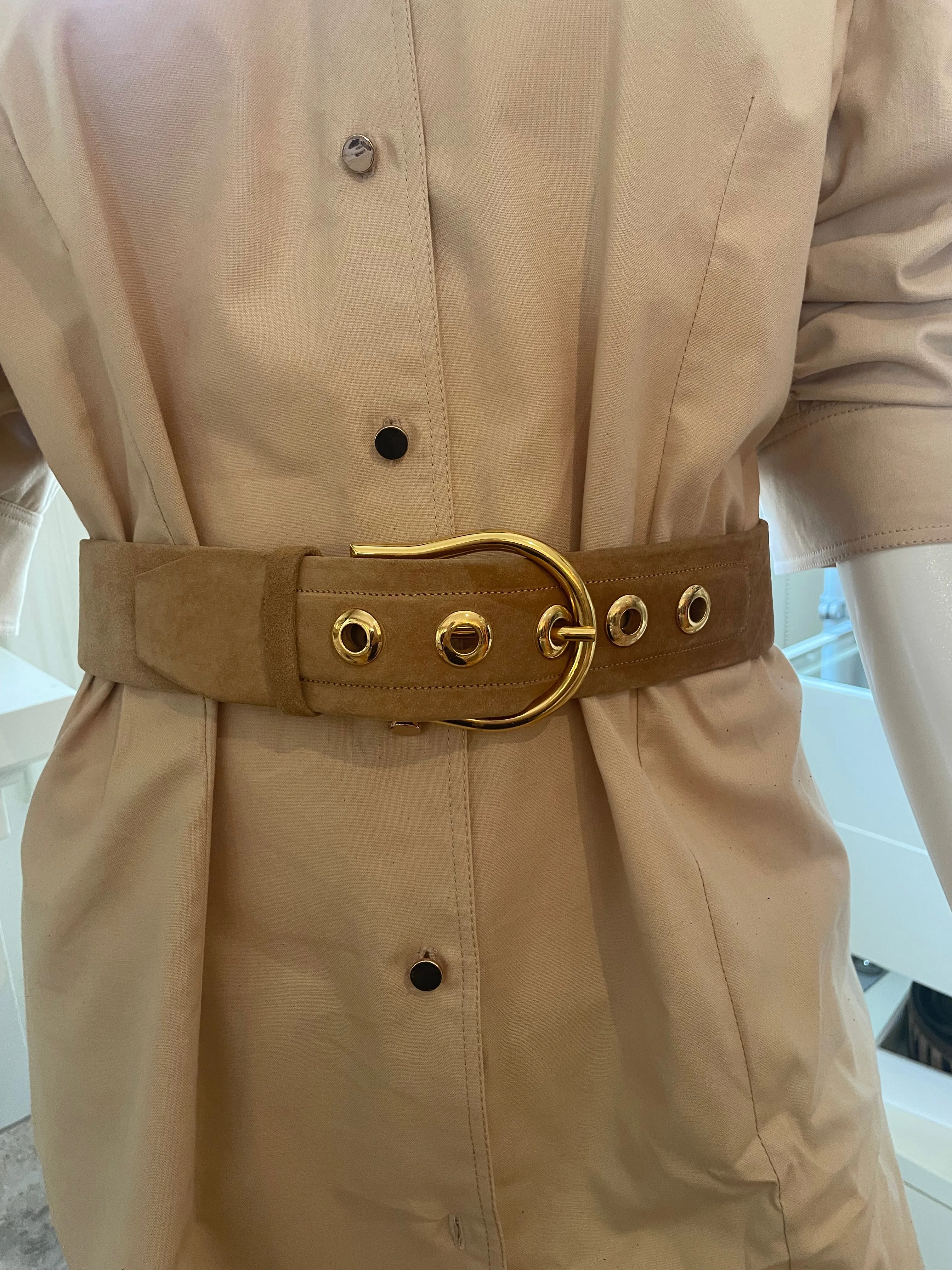 Morris Moskowitz Suede Belt