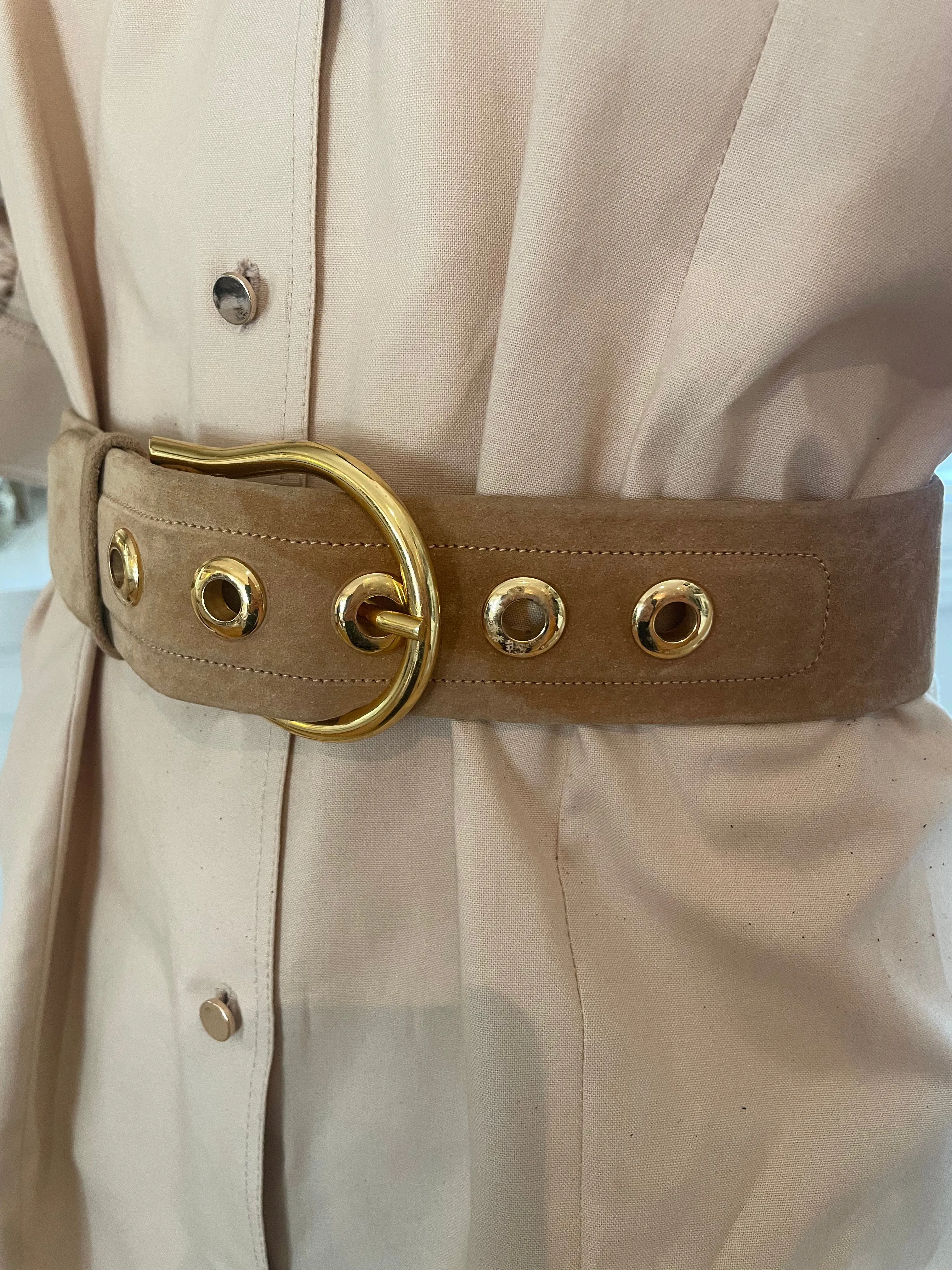 Morris Moskowitz Suede Belt