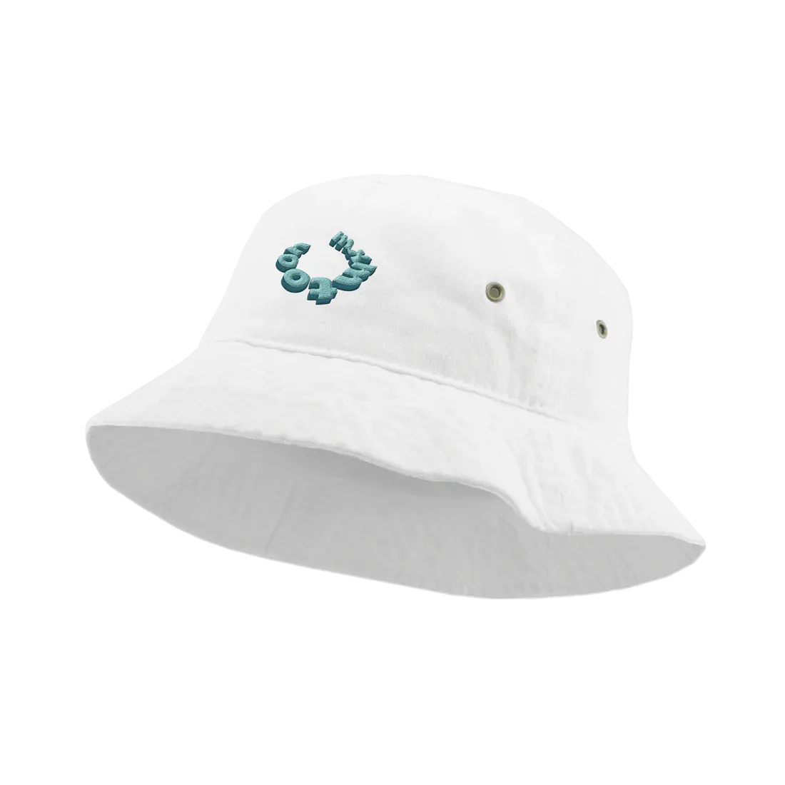 mxmtoon white bucket hat