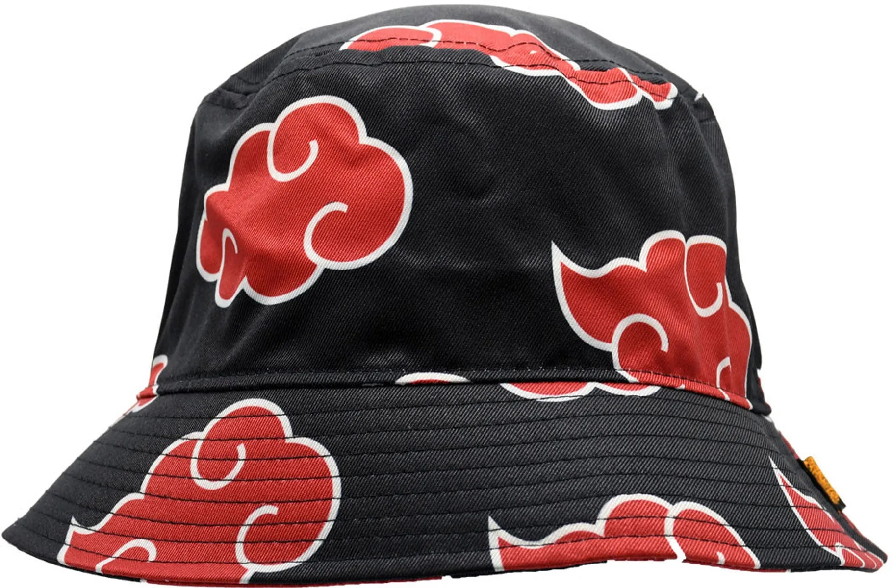 Naruto Cloud Black Bucket Hat