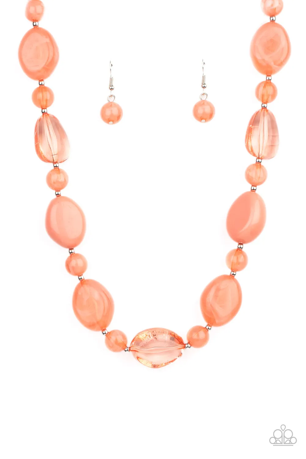 Necklace Staycation Stunner - Orange N181