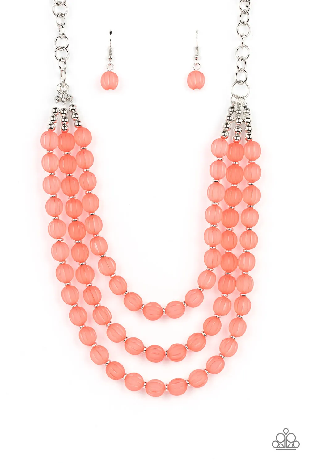 Necklaces Summer Surprise - Orange N2348