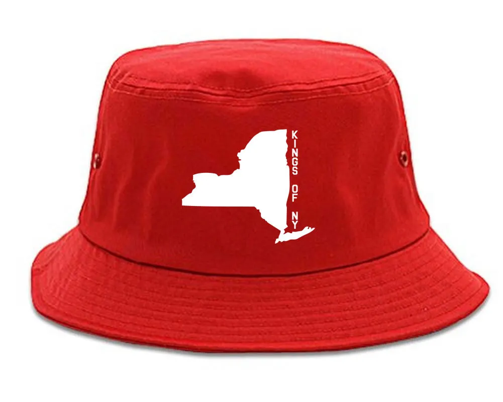 New York State Shape Bucket Hat