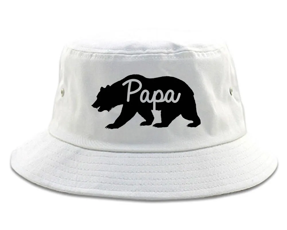 Papa Bear Mens Bucket Hat