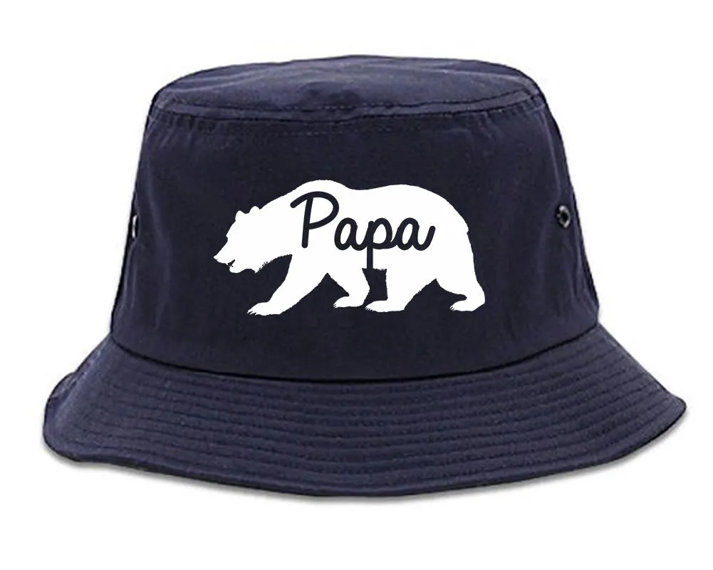 Papa Bear Mens Bucket Hat