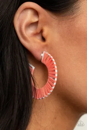 Paparazzi Everybody Conga! Earrings Orange