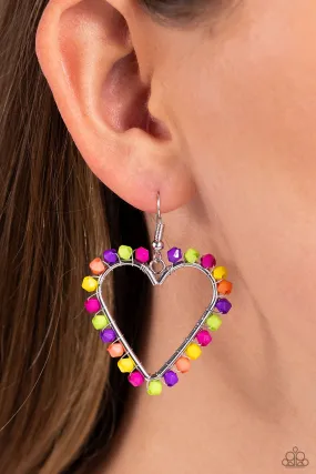 Paparazzi Fun-Loving Fashion Earrings Multi