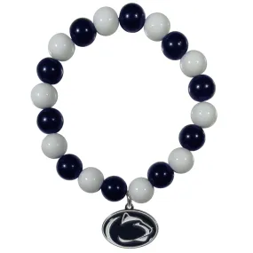 Penn St. Nittany Lions Fan Bead Bracelet