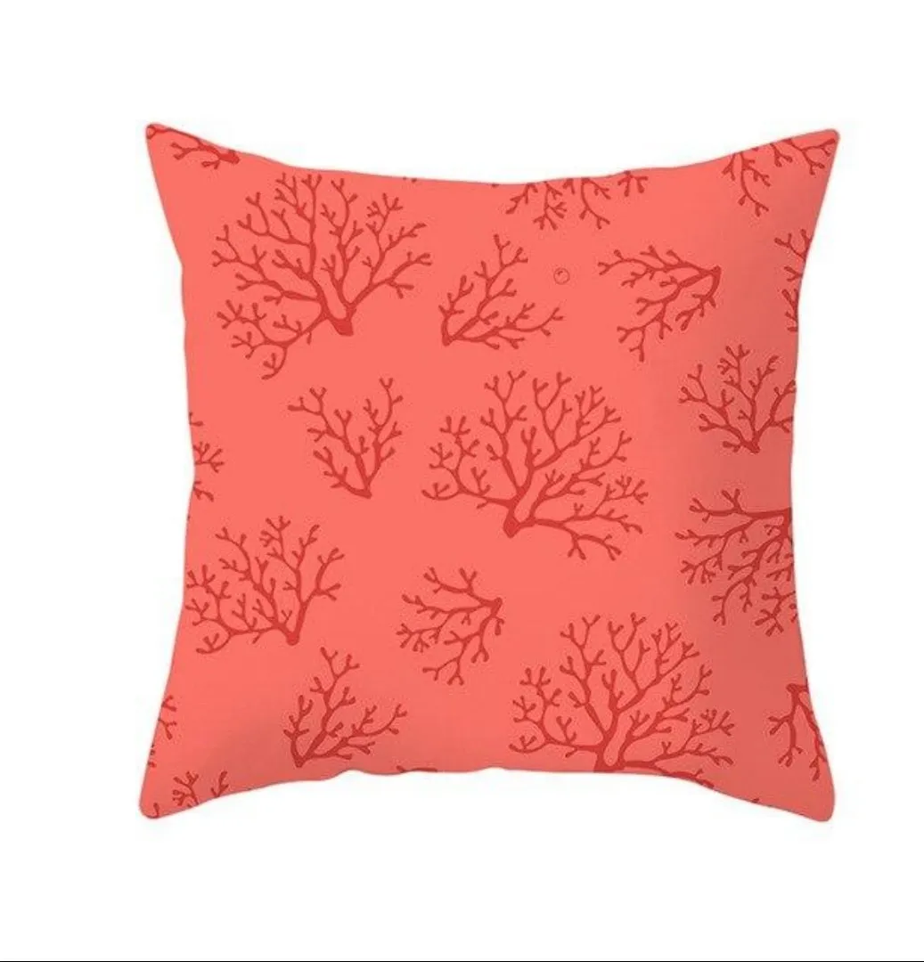 Pillow cover: Coral Pattern - various colours