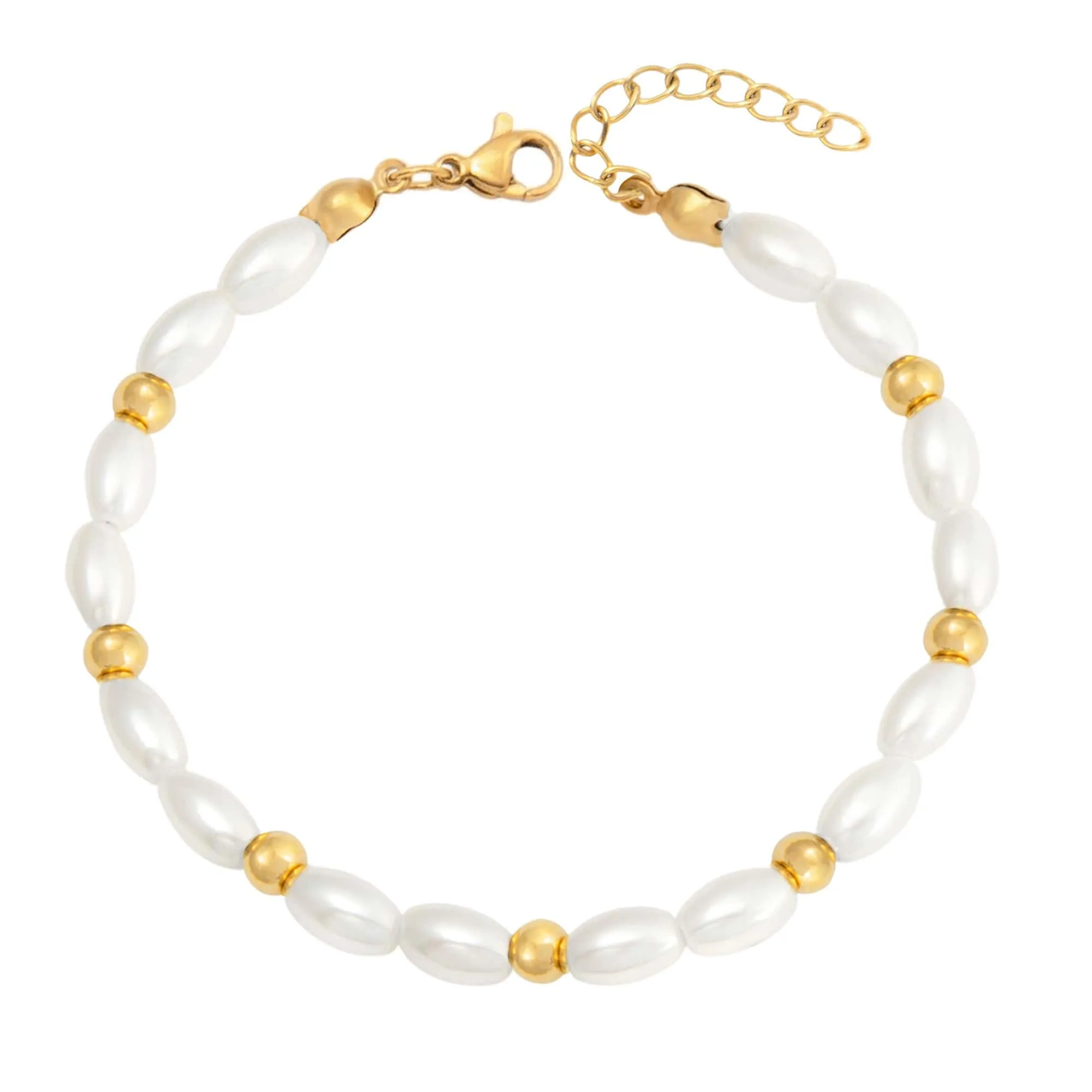 Pina Colada Pearl Bracelet