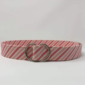 Pink Striped Belt