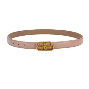 Pink Women Genuine Leather Belt 粉色女士真皮皮带 KCBELT1025a