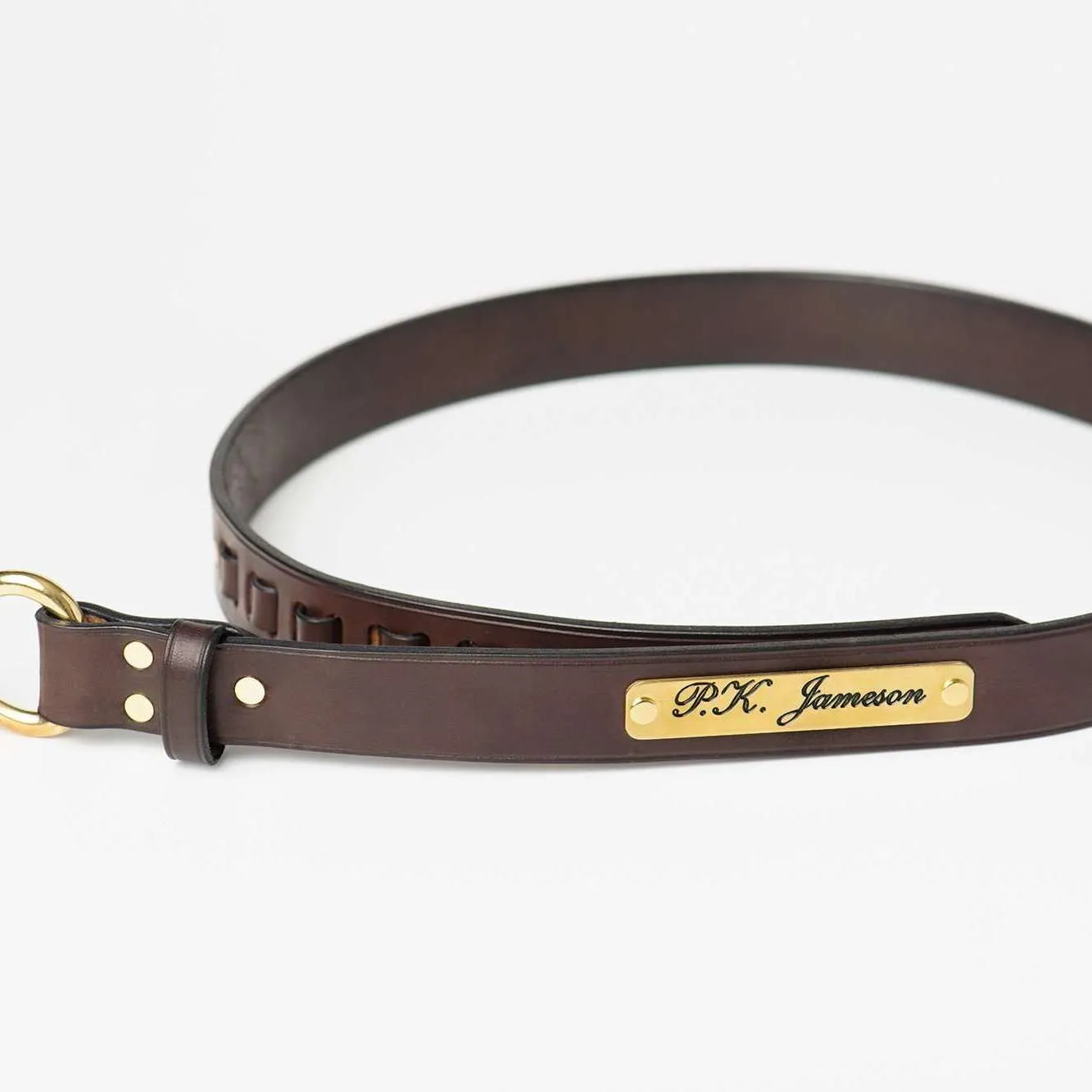 Premium Brown Hoof Pick Belt