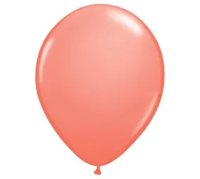 Qualatex - 11" Coral Latex Balloons (25ct)