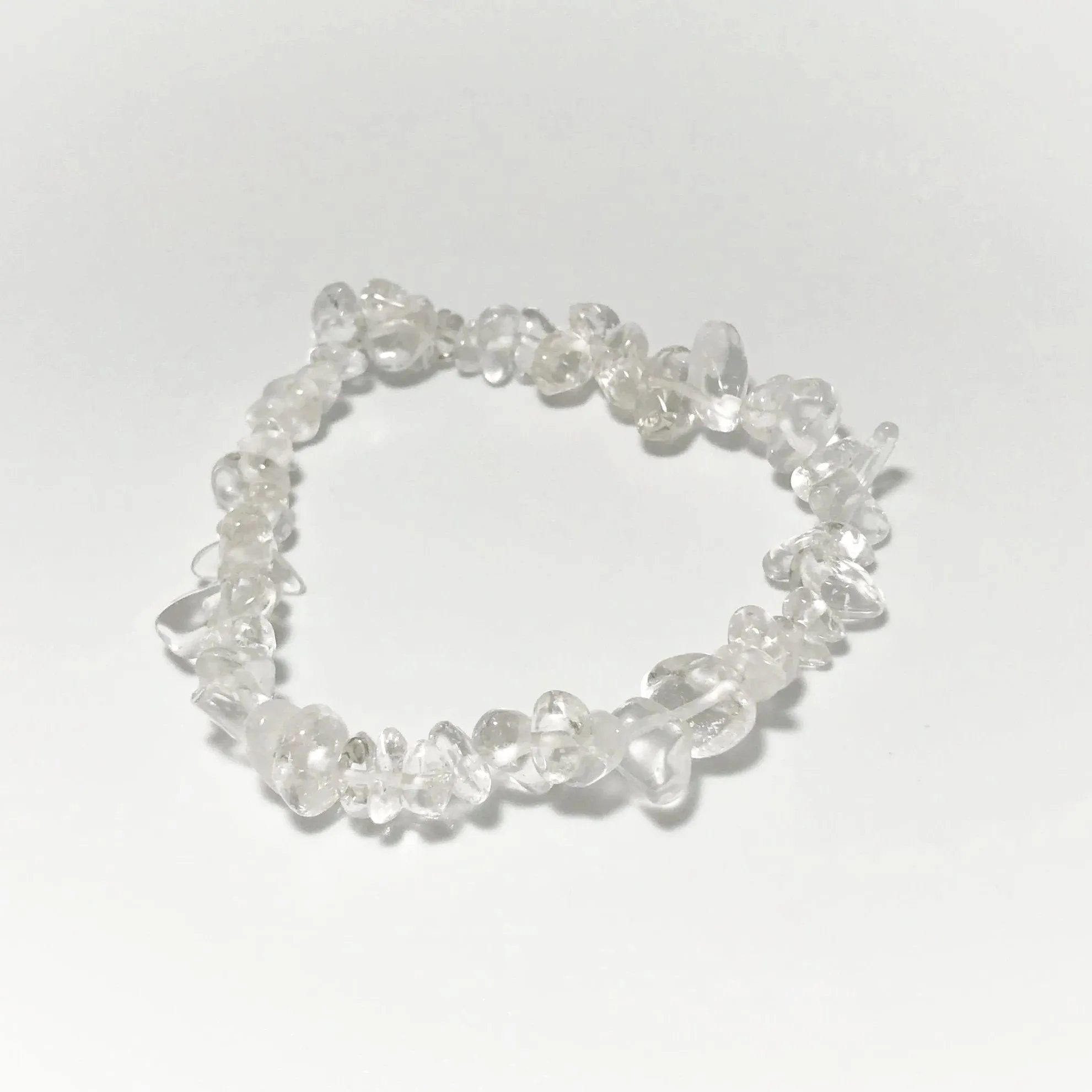 Quartz Chip Beaded Bracelet