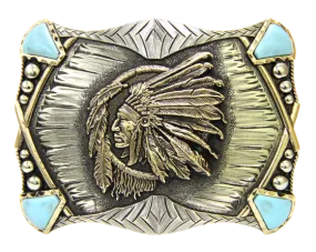 "The Jefe Indio" Belt Buckle