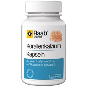 RAAB Vitalfood coral calcium capsules