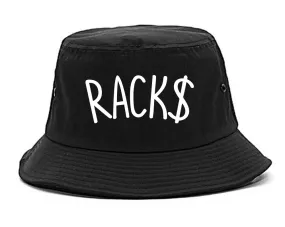 Racks Money Sign Mens Bucket Hat