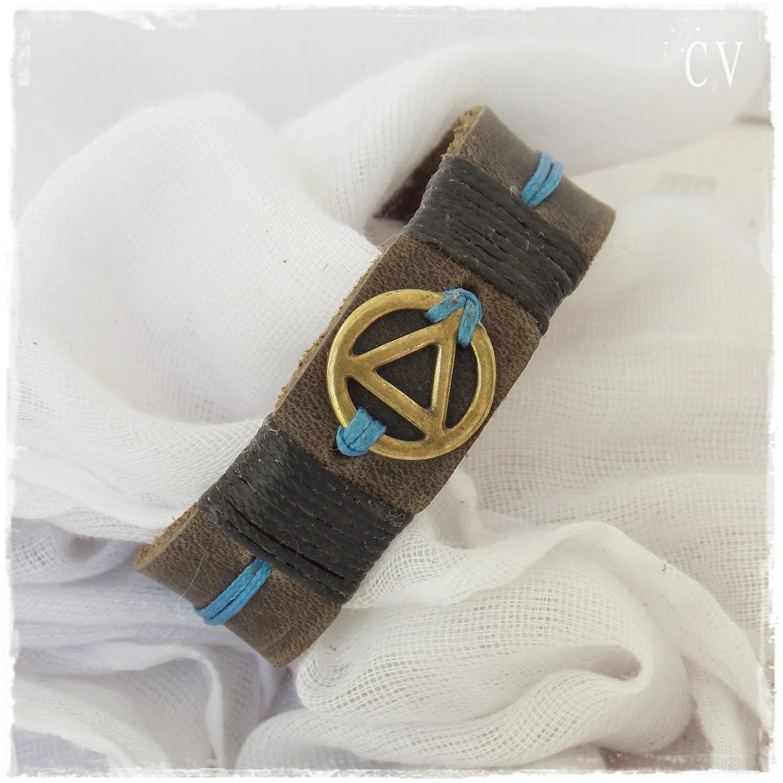 Recovery Leather Bracelet