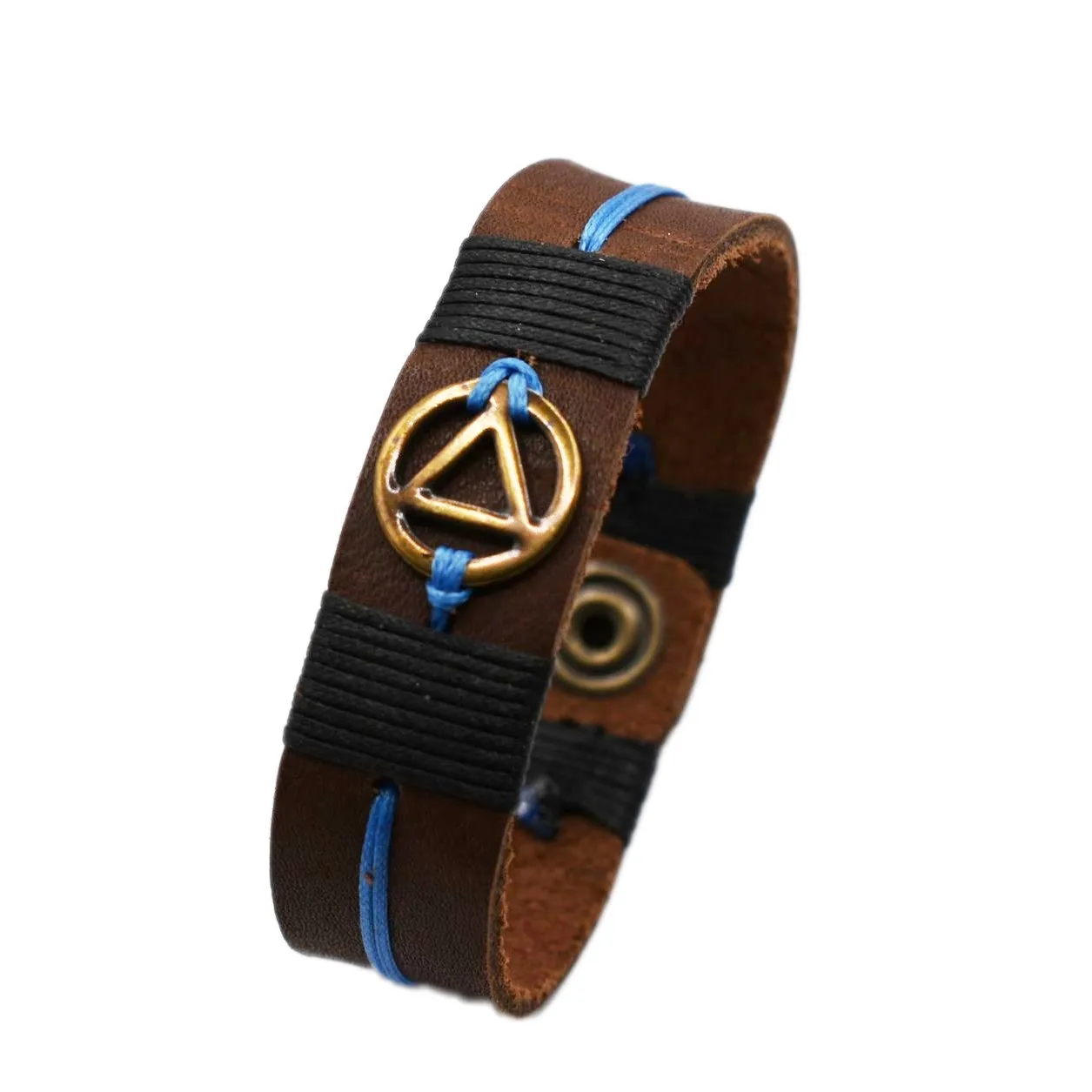 Recovery Leather Bracelet