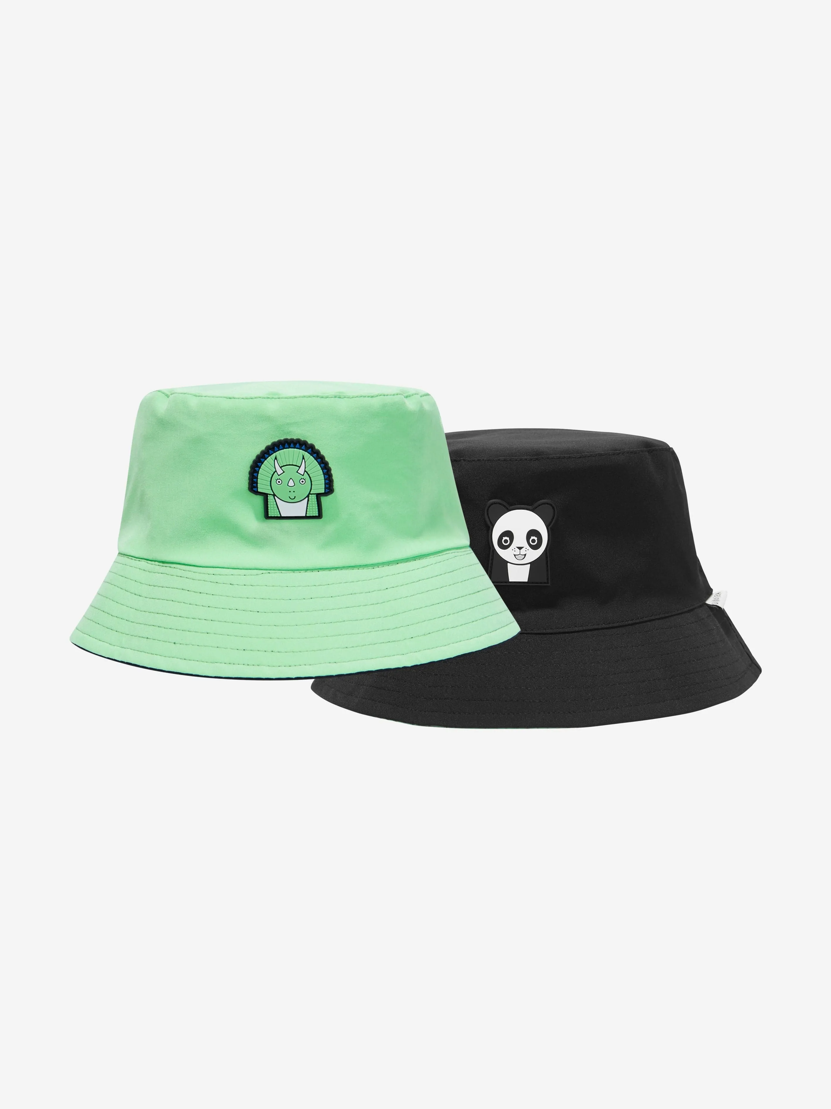 Roarsome Boys Reversible Spike Bucket Hat in Green