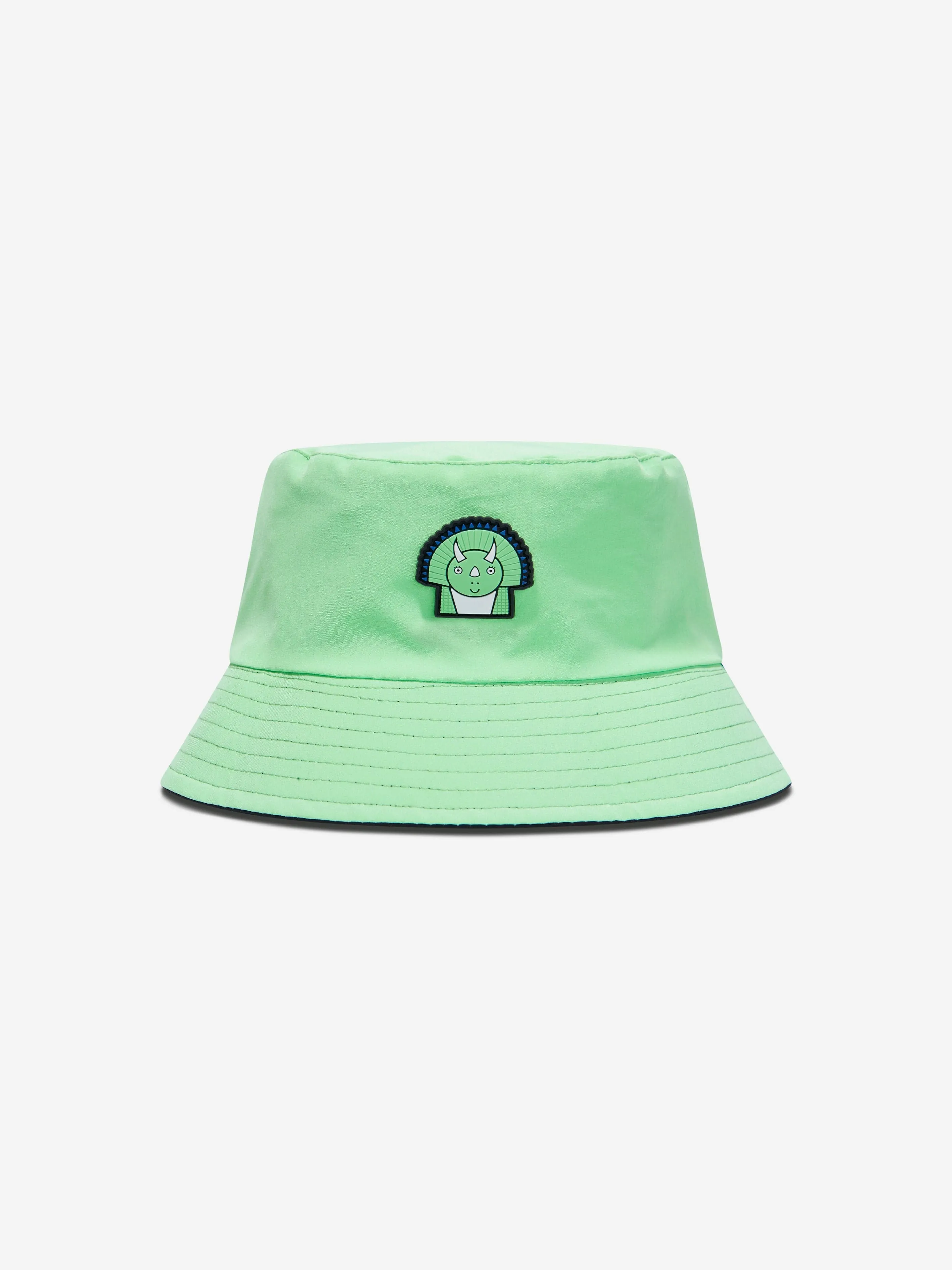 Roarsome Boys Reversible Spike Bucket Hat in Green