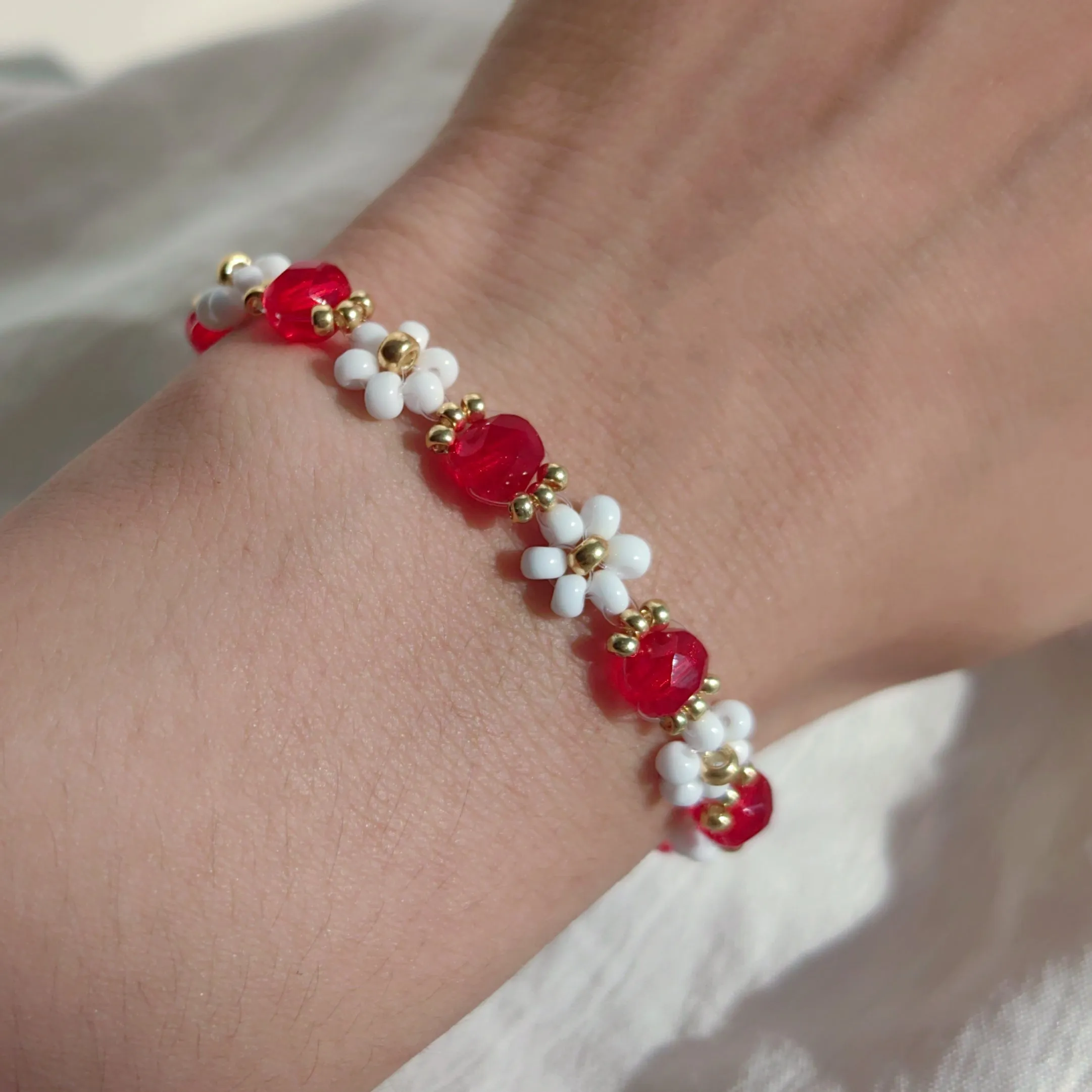 Rose Crystal Bracelet