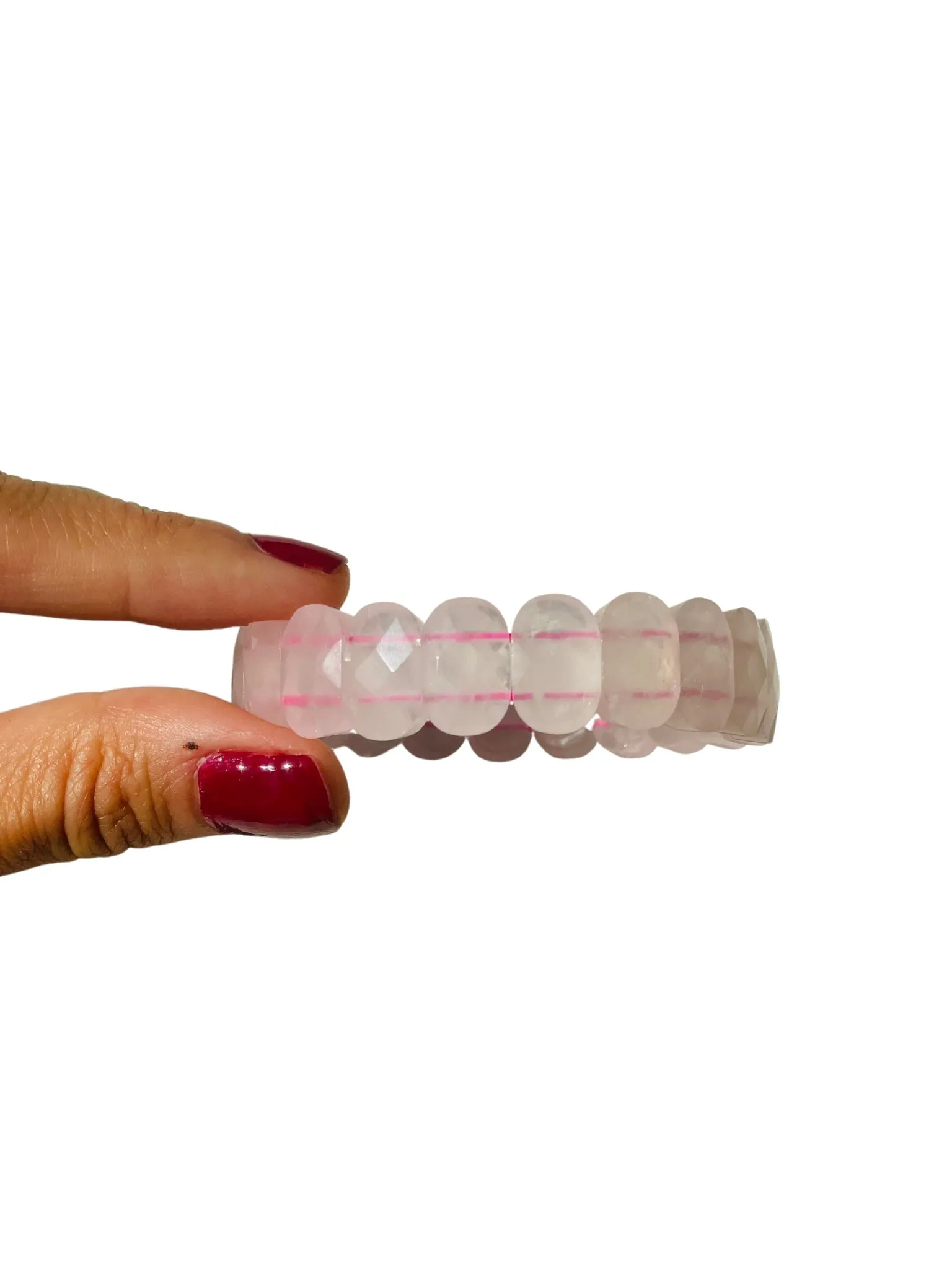 Rose Quartz Chunky Bracelet