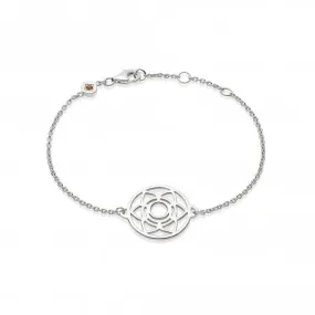 Sacral Chakra Chain - Silver Bracelet CHKBR1009