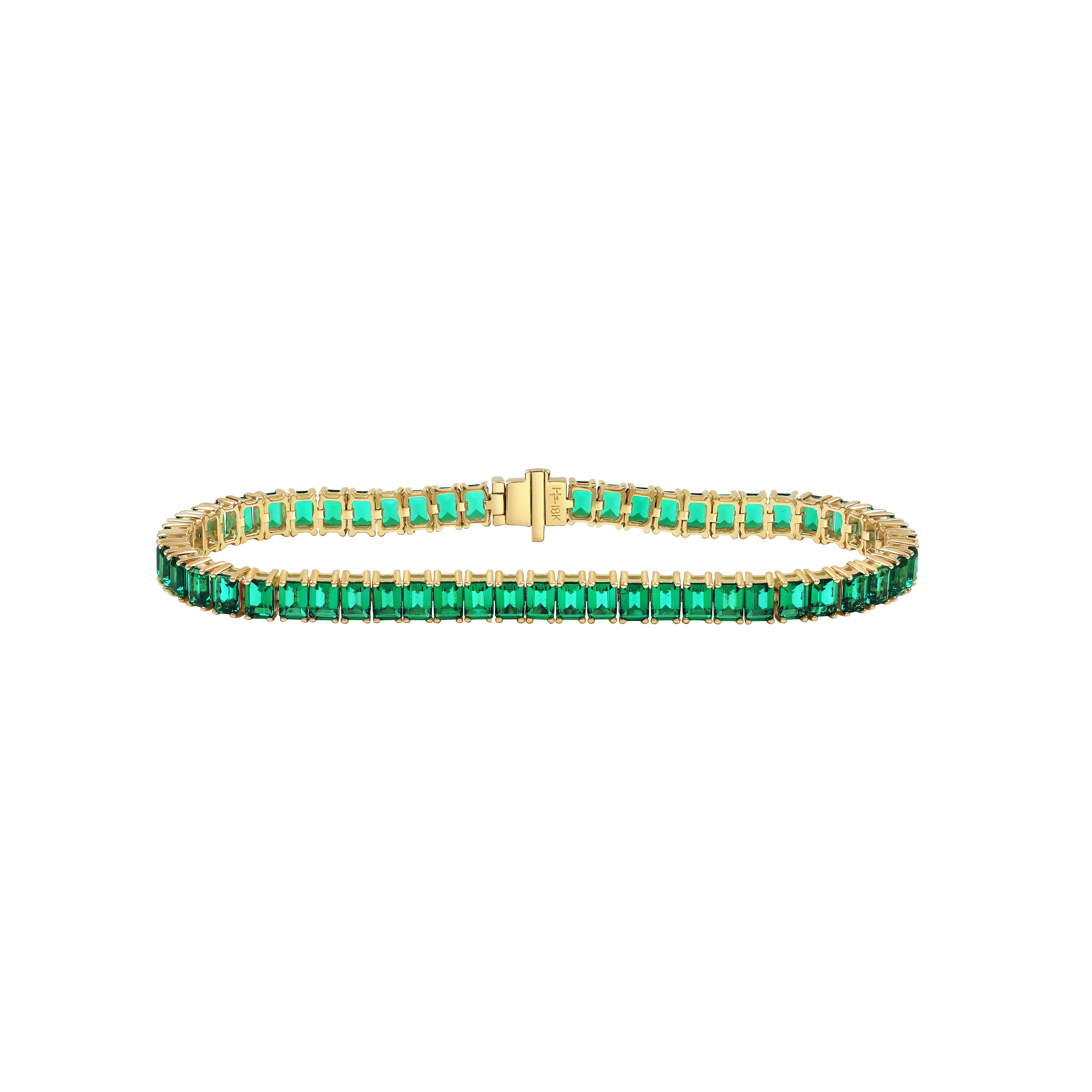 Sakura Emerald Bracelet