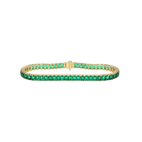 Sakura Emerald Bracelet