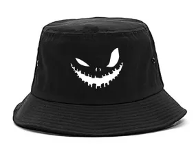 Scary Jack-o-lantern Face Halloween Bucket Hat