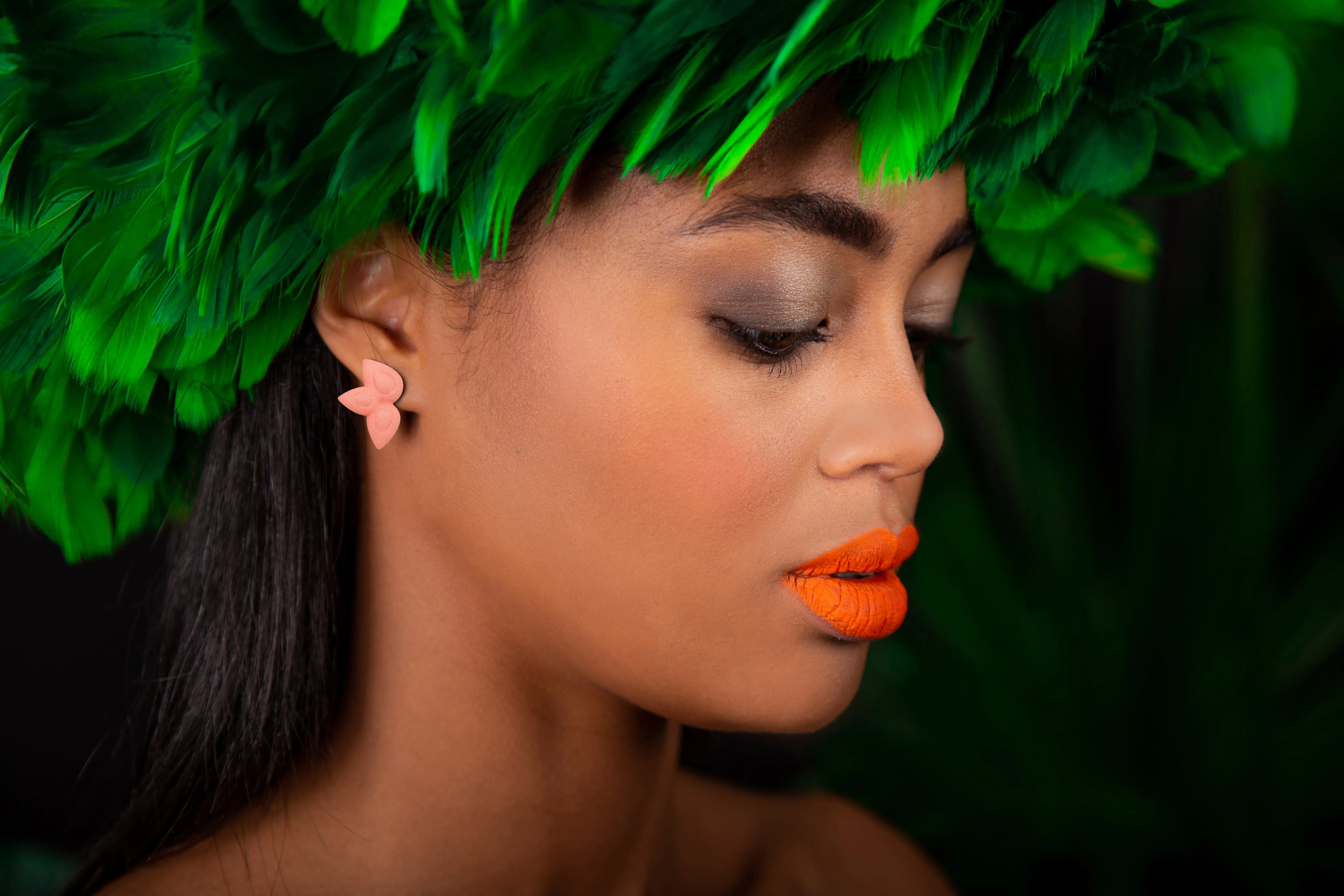 Seed Earrings - Rainforest