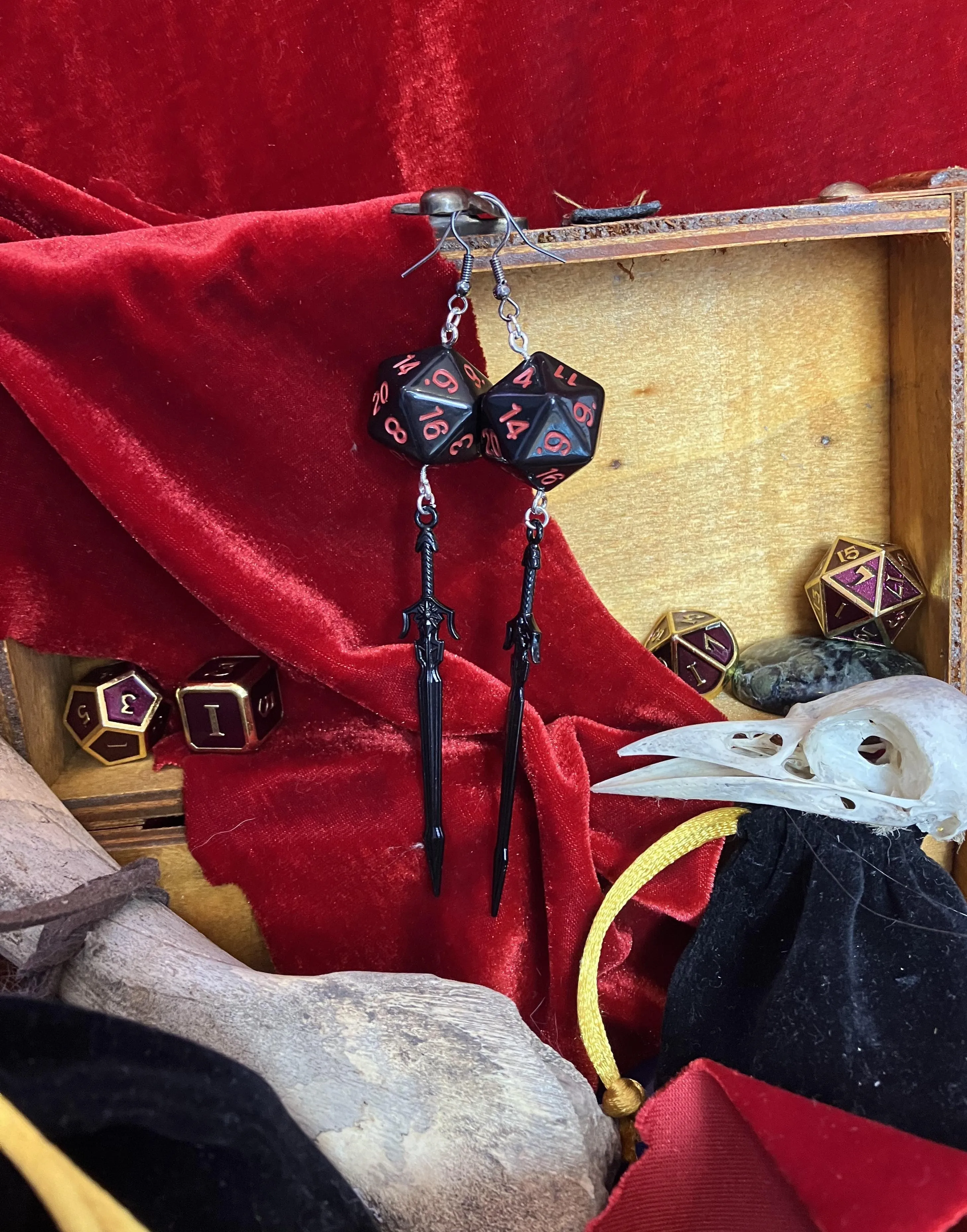 Shadow Blade Earrings