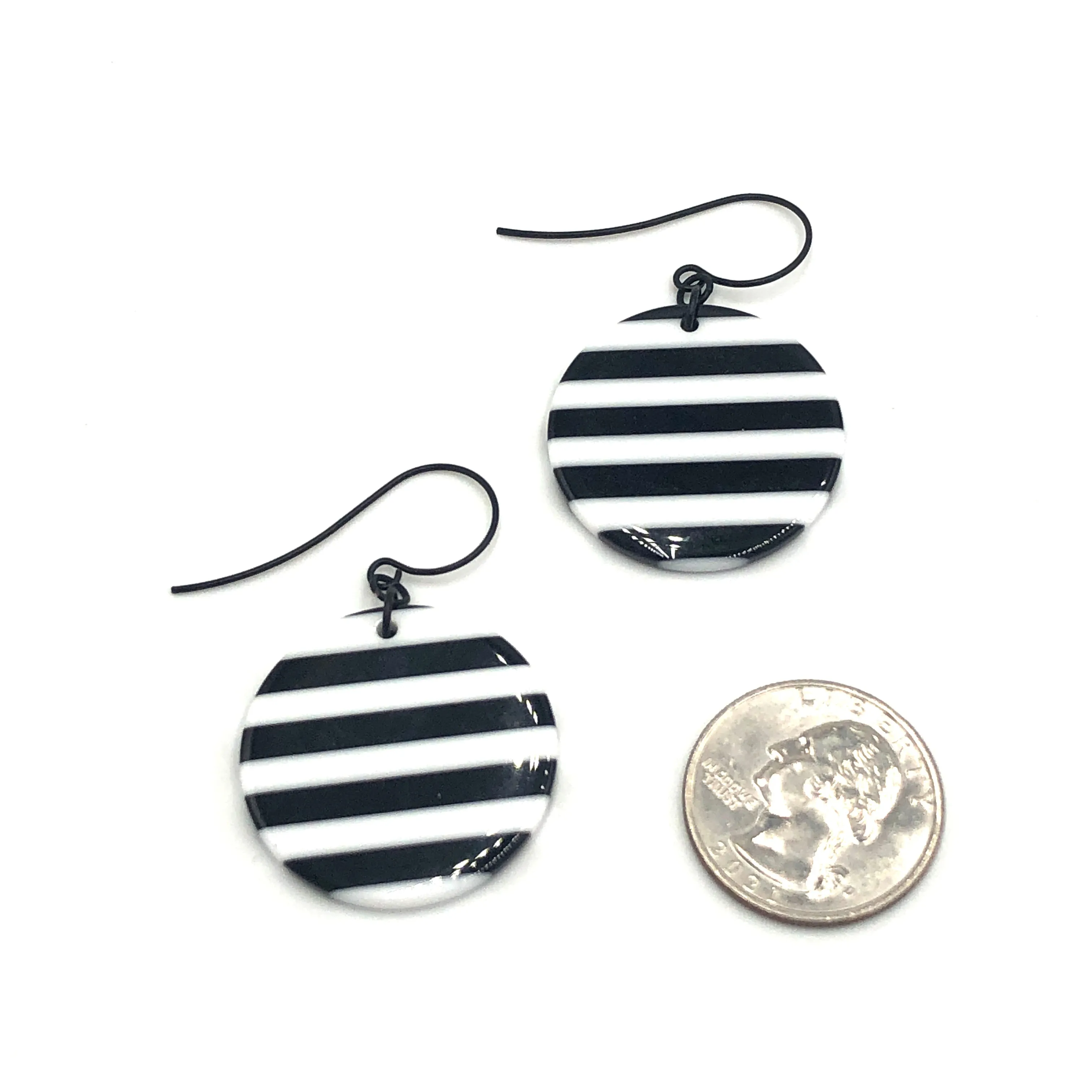 Skatr Grl Circle Earrings