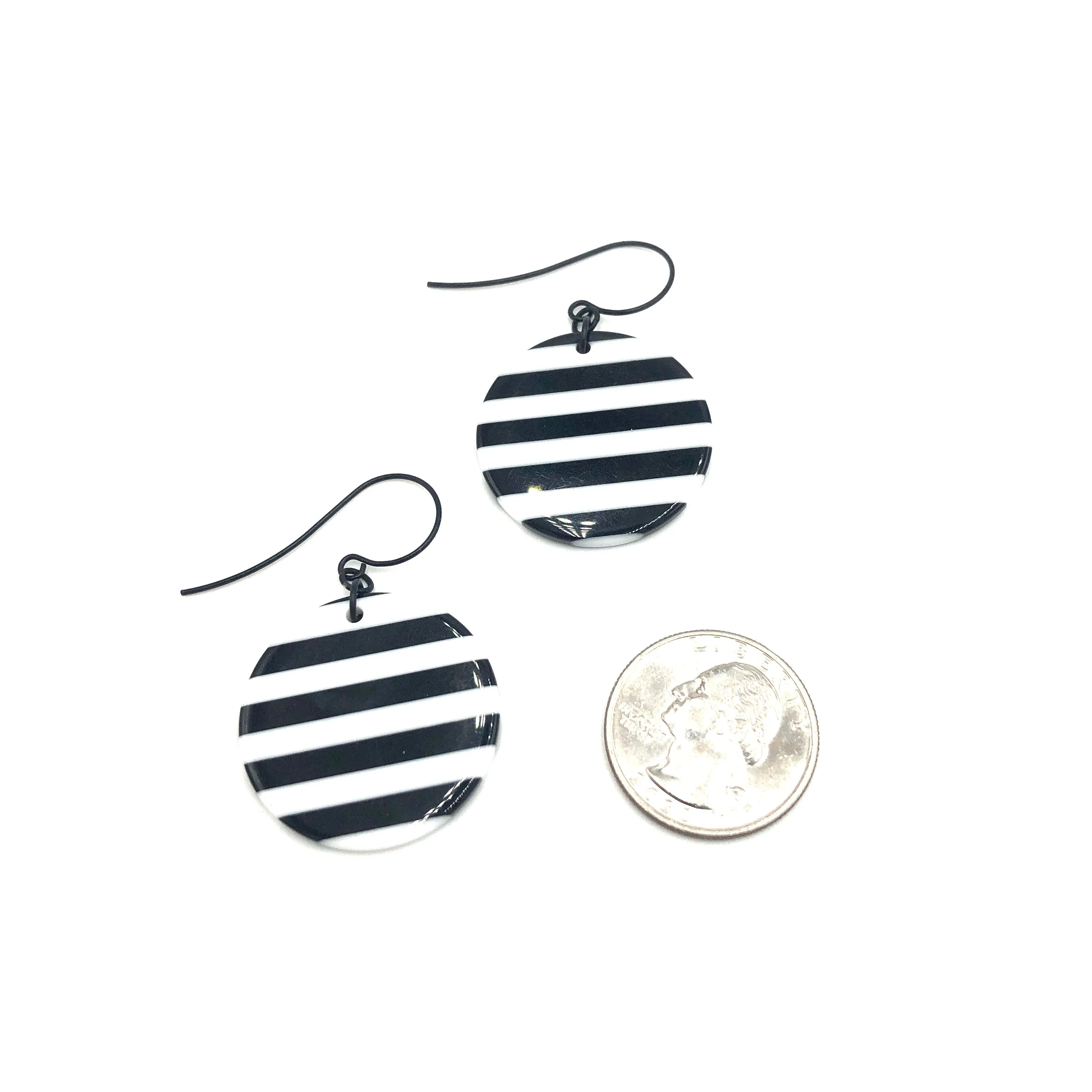 Skatr Grl Circle Earrings