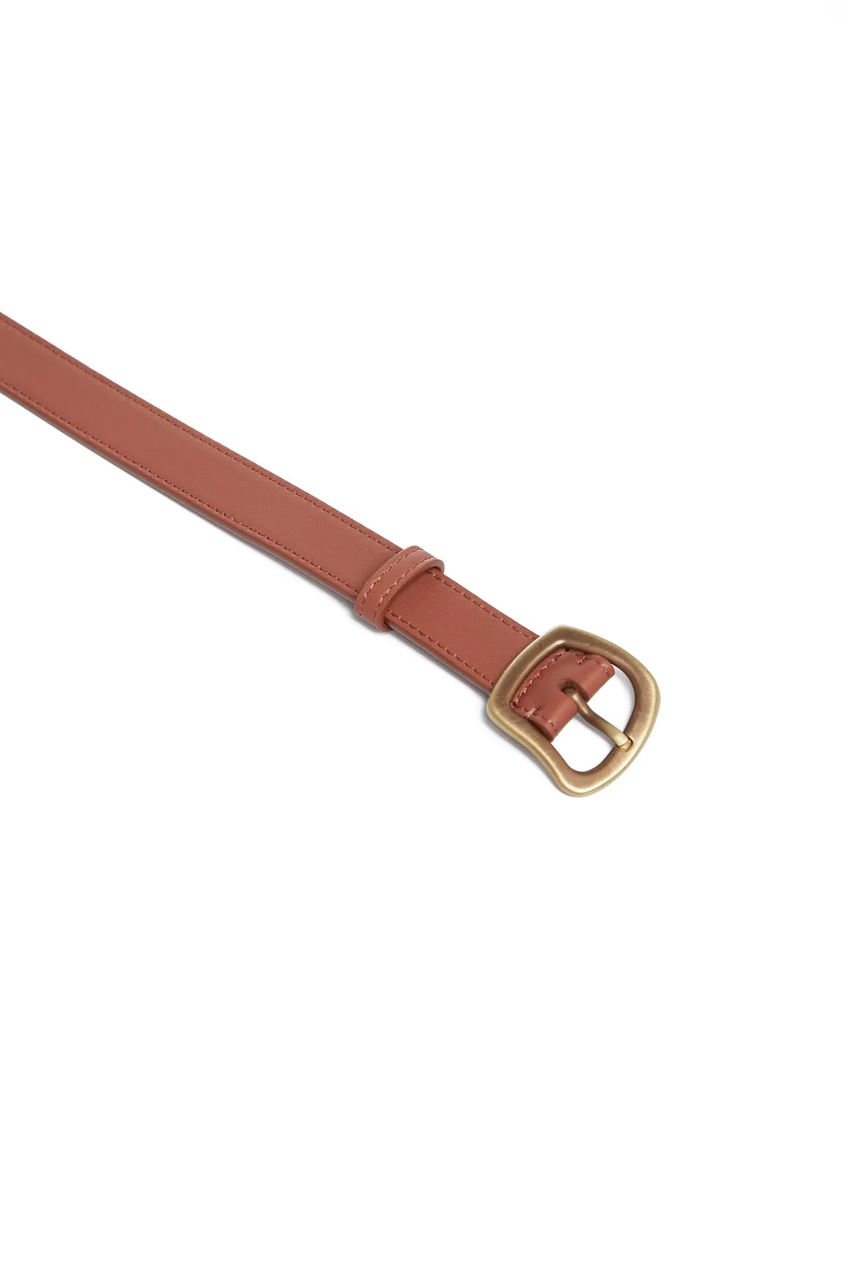 Small Simone Belt in Cognac Leather