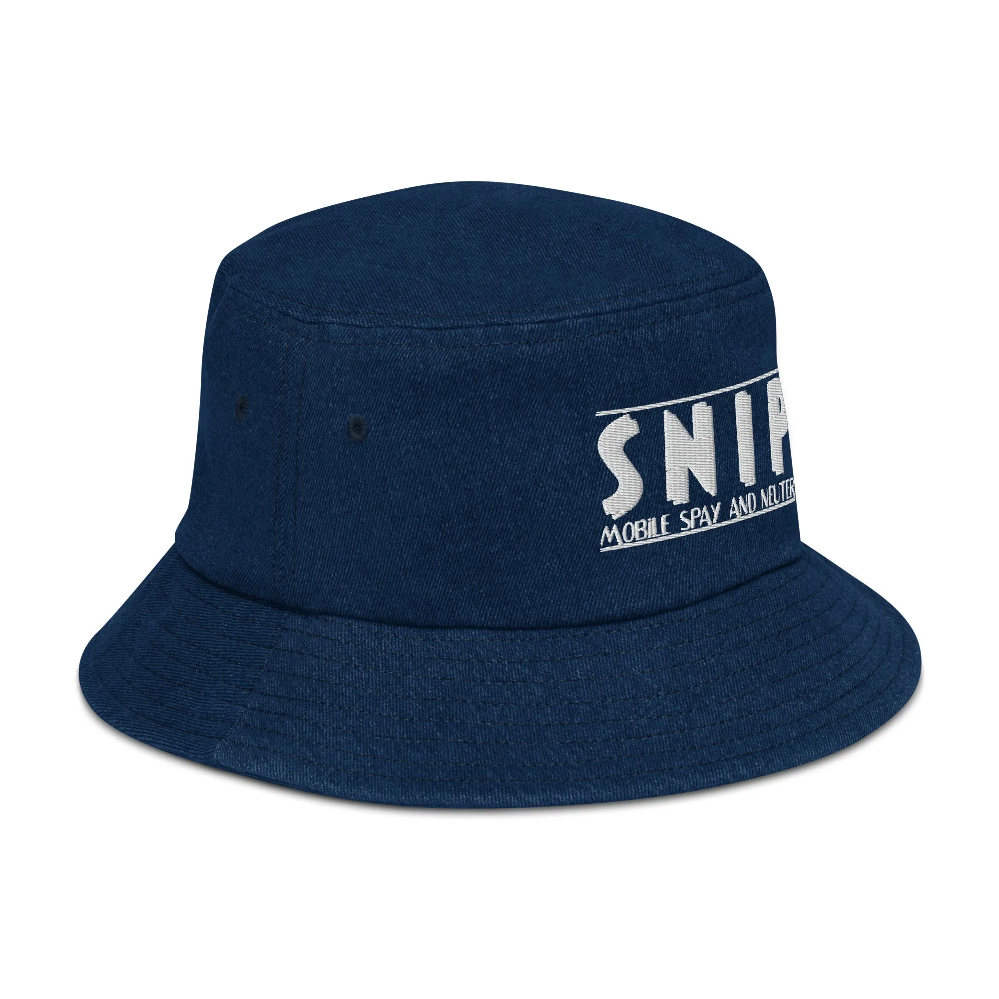 SNIP - Denim bucket hat