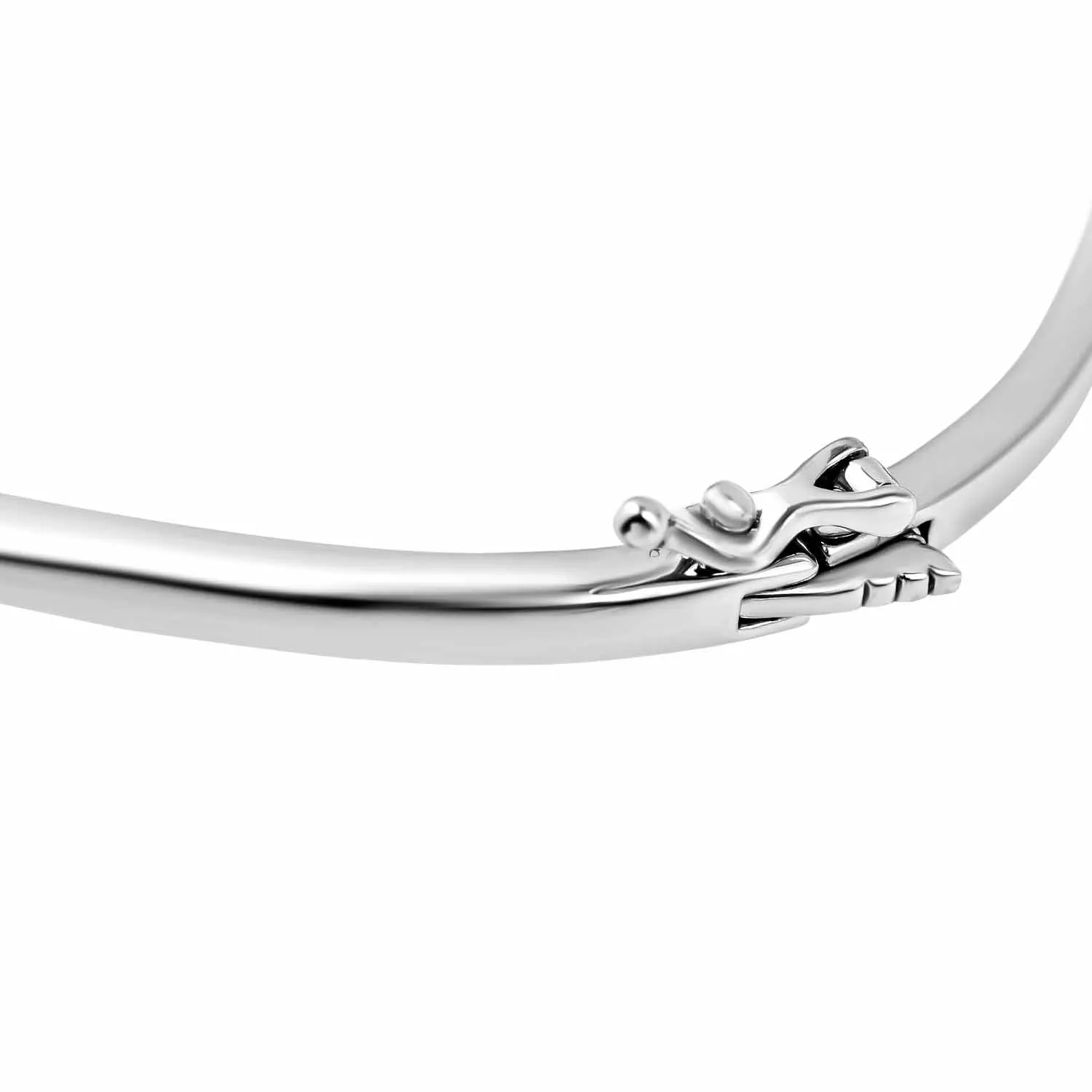 SnowDrop - Silver Bangle