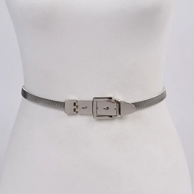 Social Queen Metal Stretch Belt